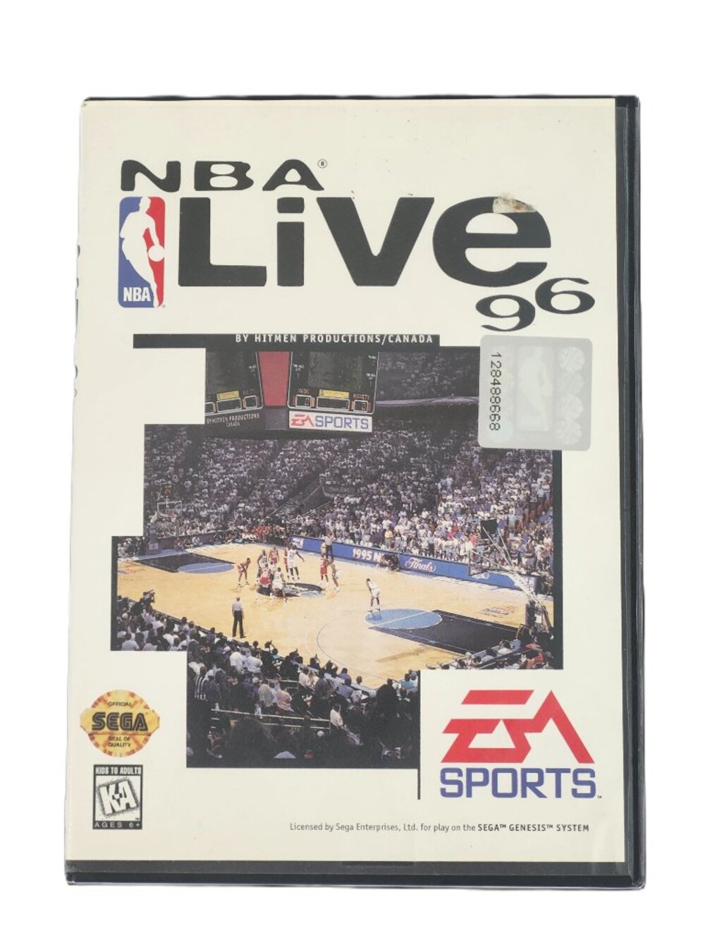 NBA Live 96 Sega Genesis 1995 CIB Complete w/ Manual & Inserts EA Sports